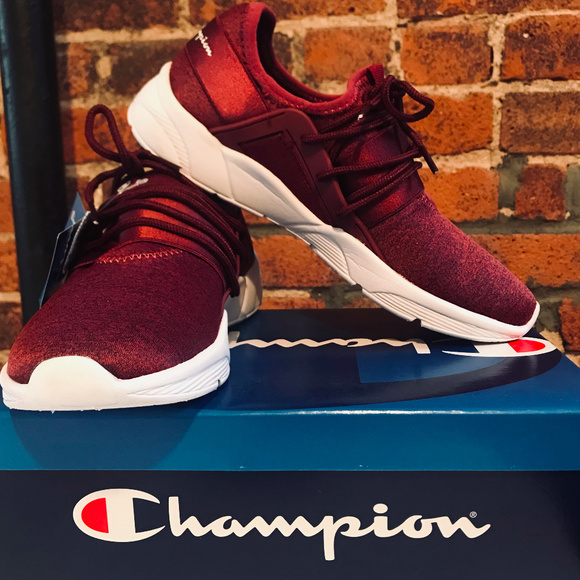maroon champion shoes